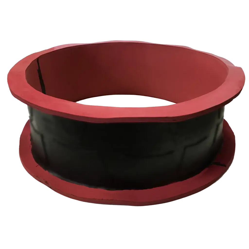 Goulotte Linatex avec collerettes